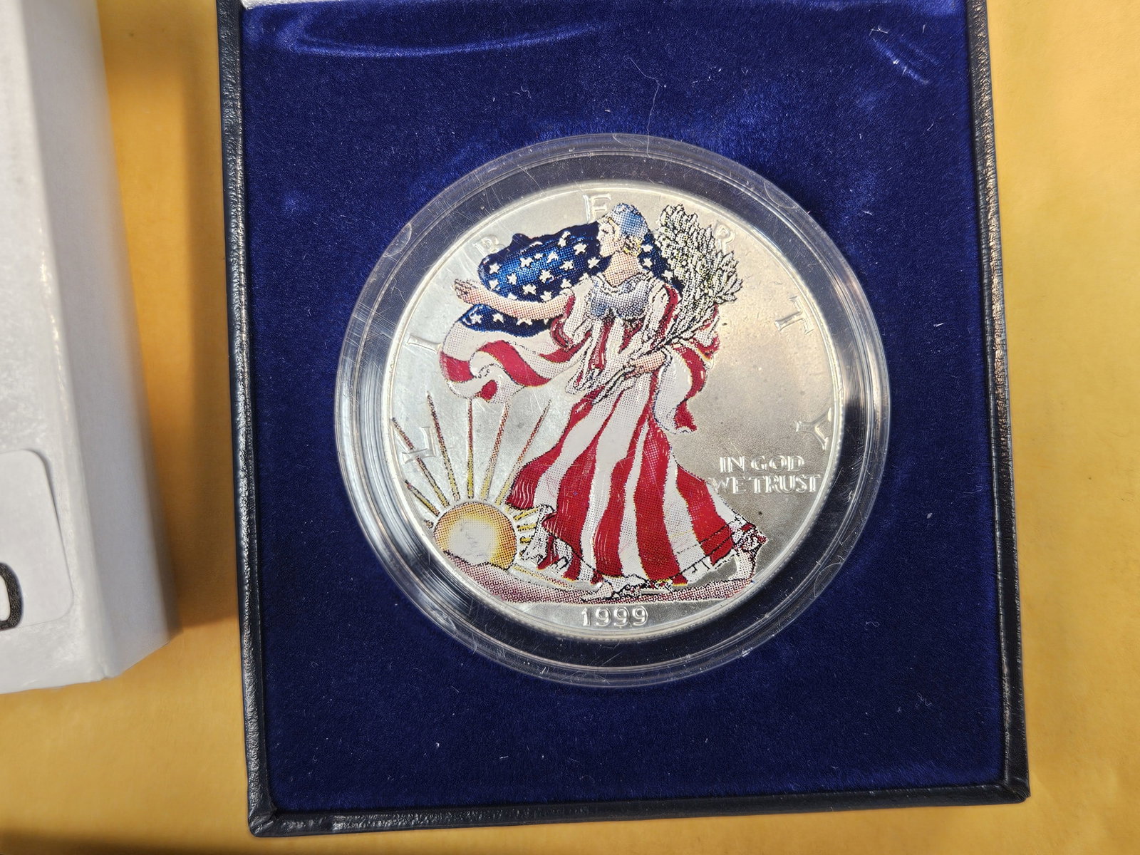 Colorized 1999 American Silver Eagle - 2