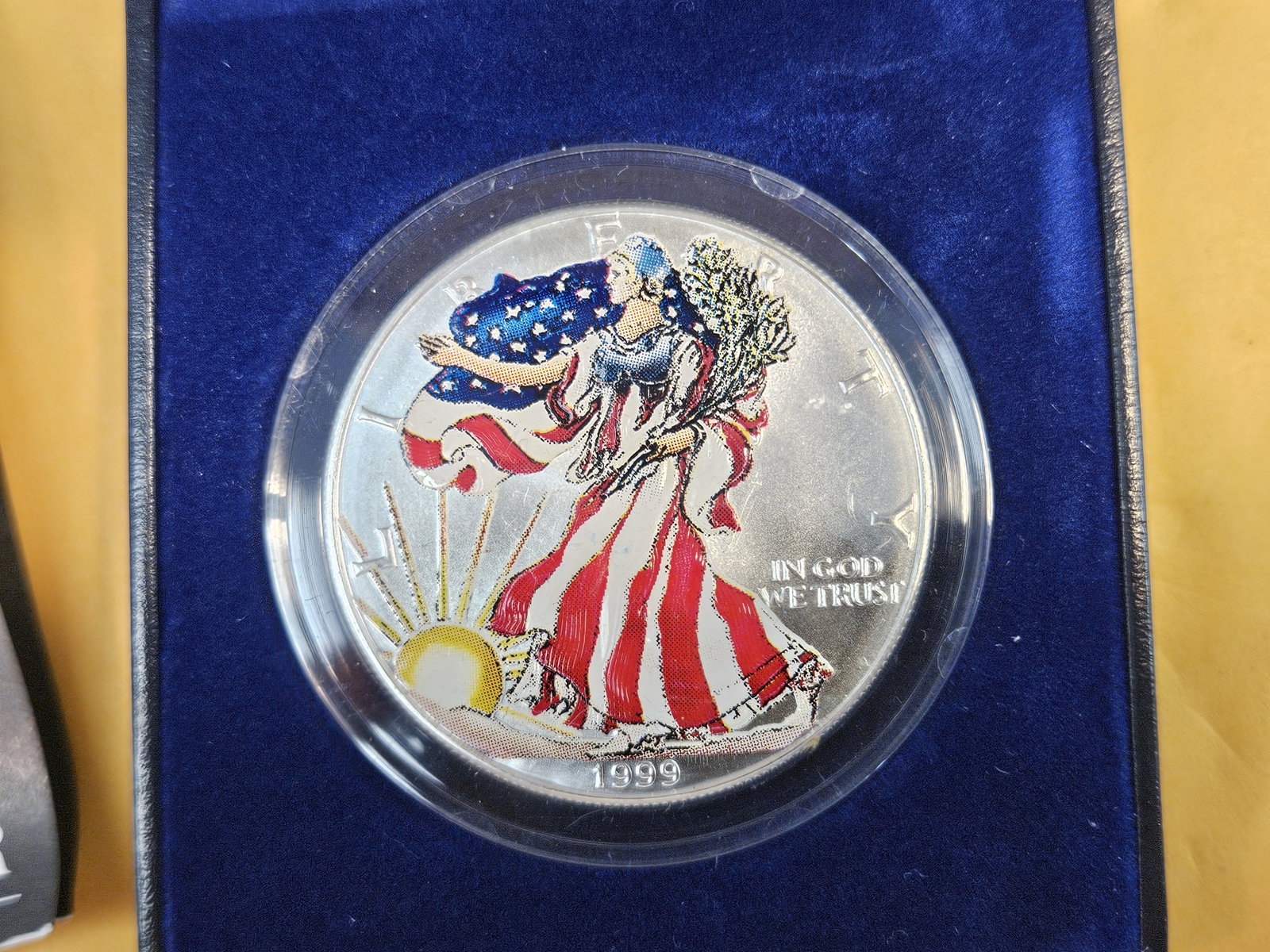 Colorized 1999 American Silver Eagle - 2