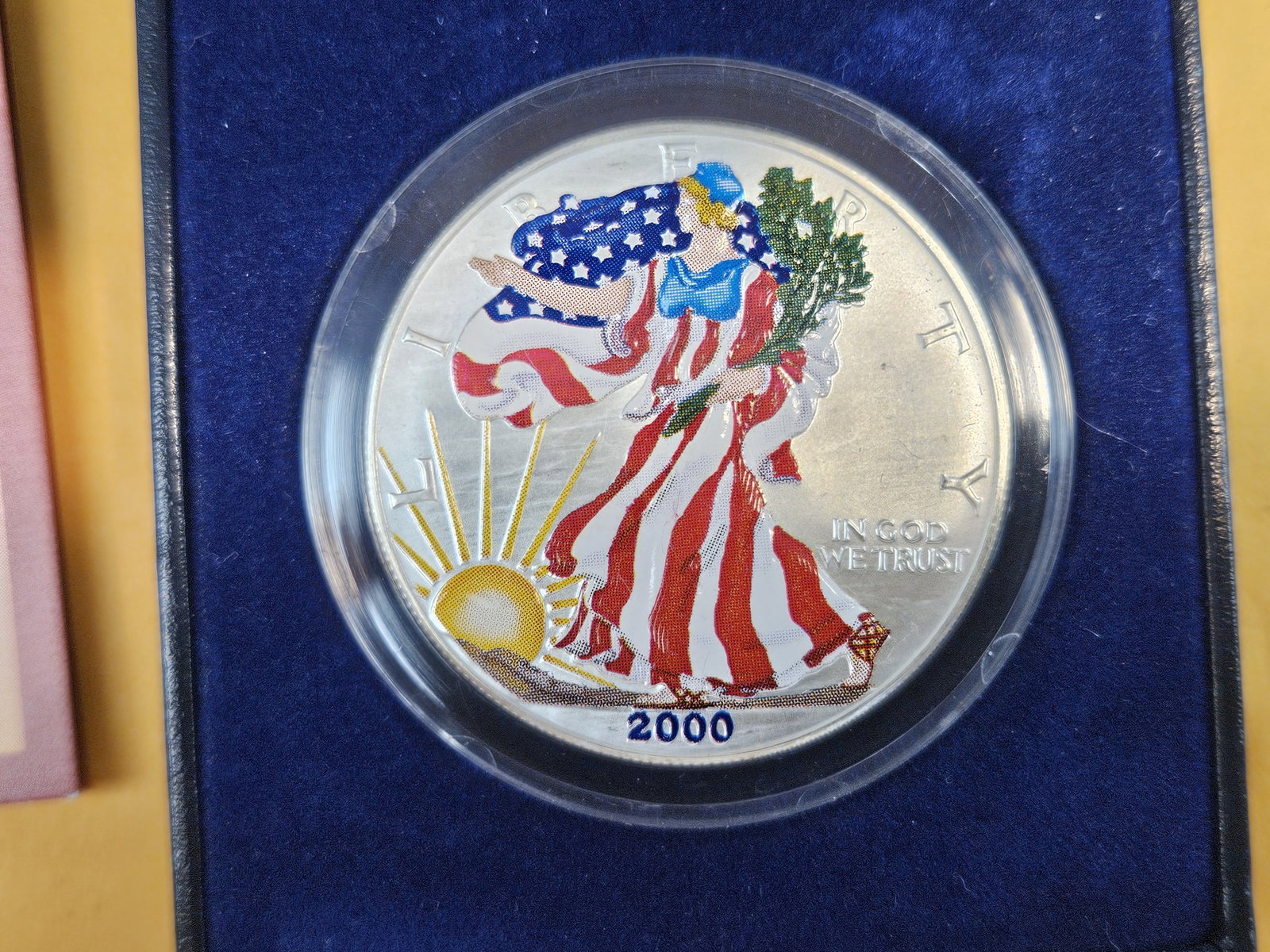 Colorized 2000 American Silver Eagle - 2