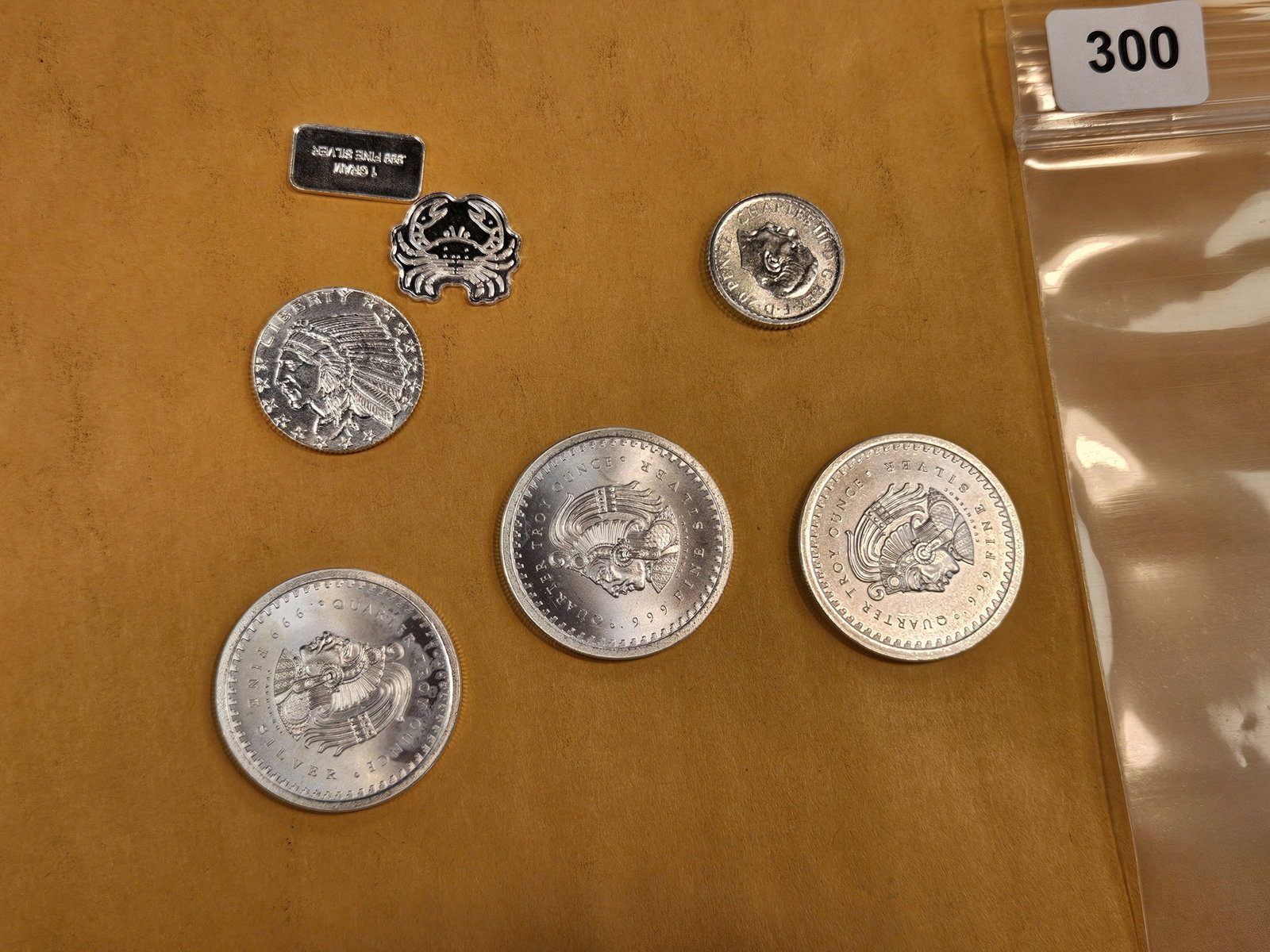 More fun .999 fine Fractional silver pieces - 2