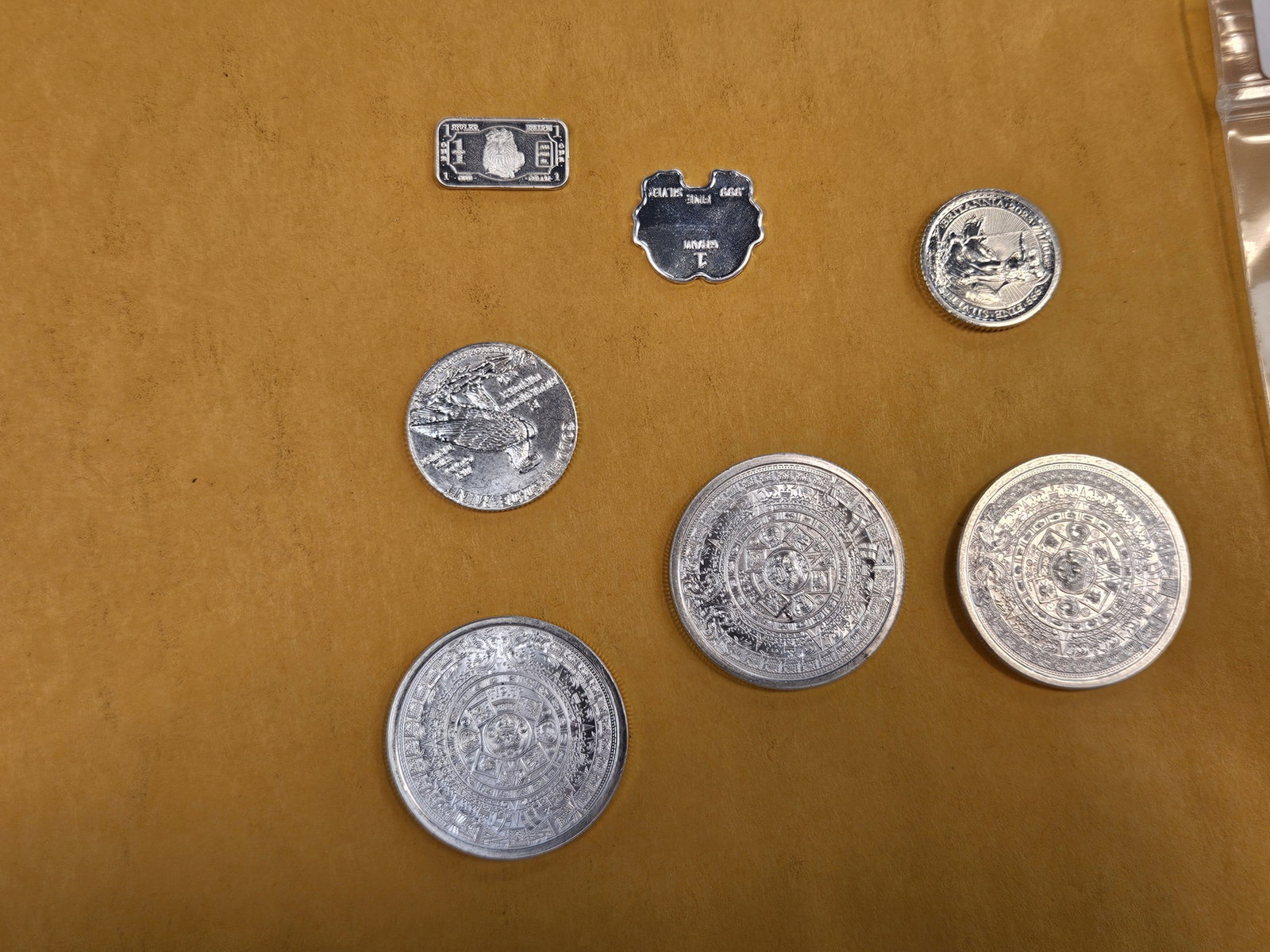 More fun .999 fine Fractional silver pieces - 3