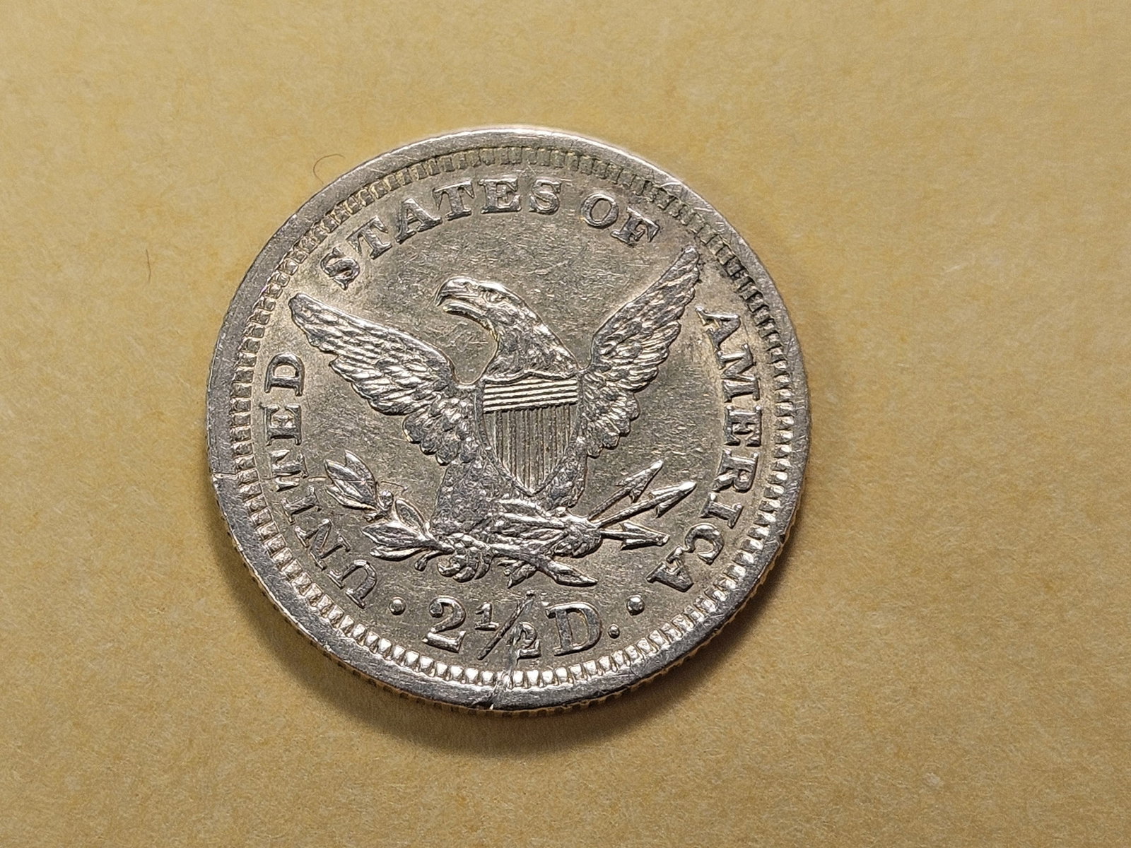GOLD! Brilliant About Uncirculated 1907 Liberty Head $2.5 Dollar Gold - 4