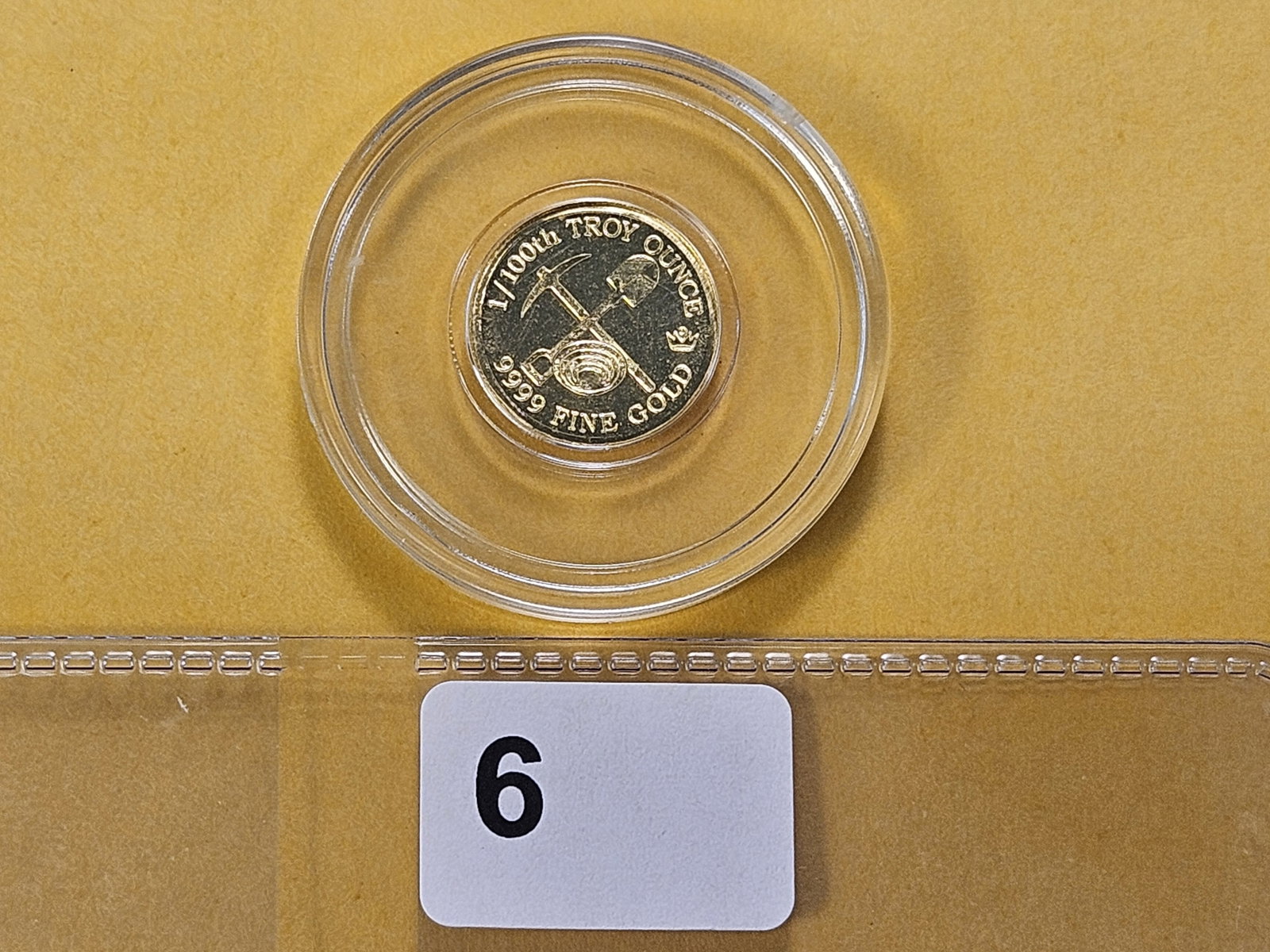 GOLD! .999 Fine Gold Round - 3