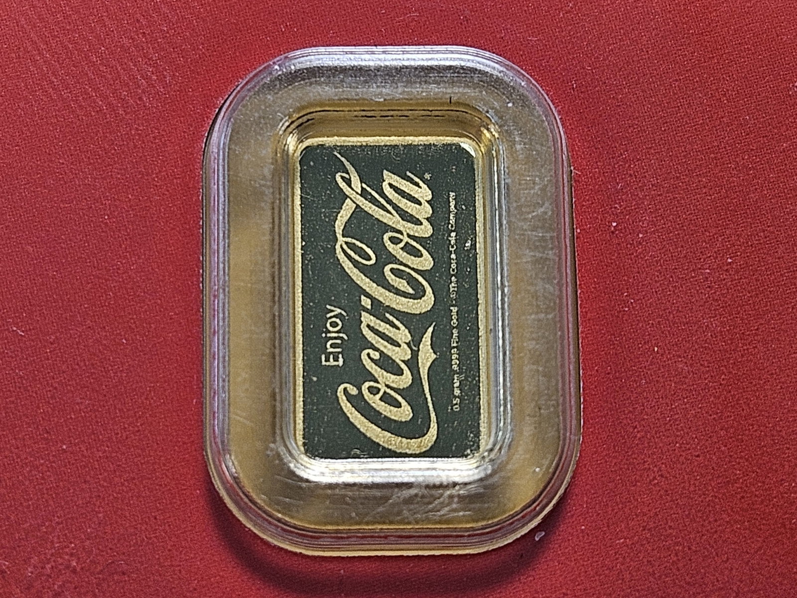 GOLD! Half Gram .999 Fine Gold Bar - 4