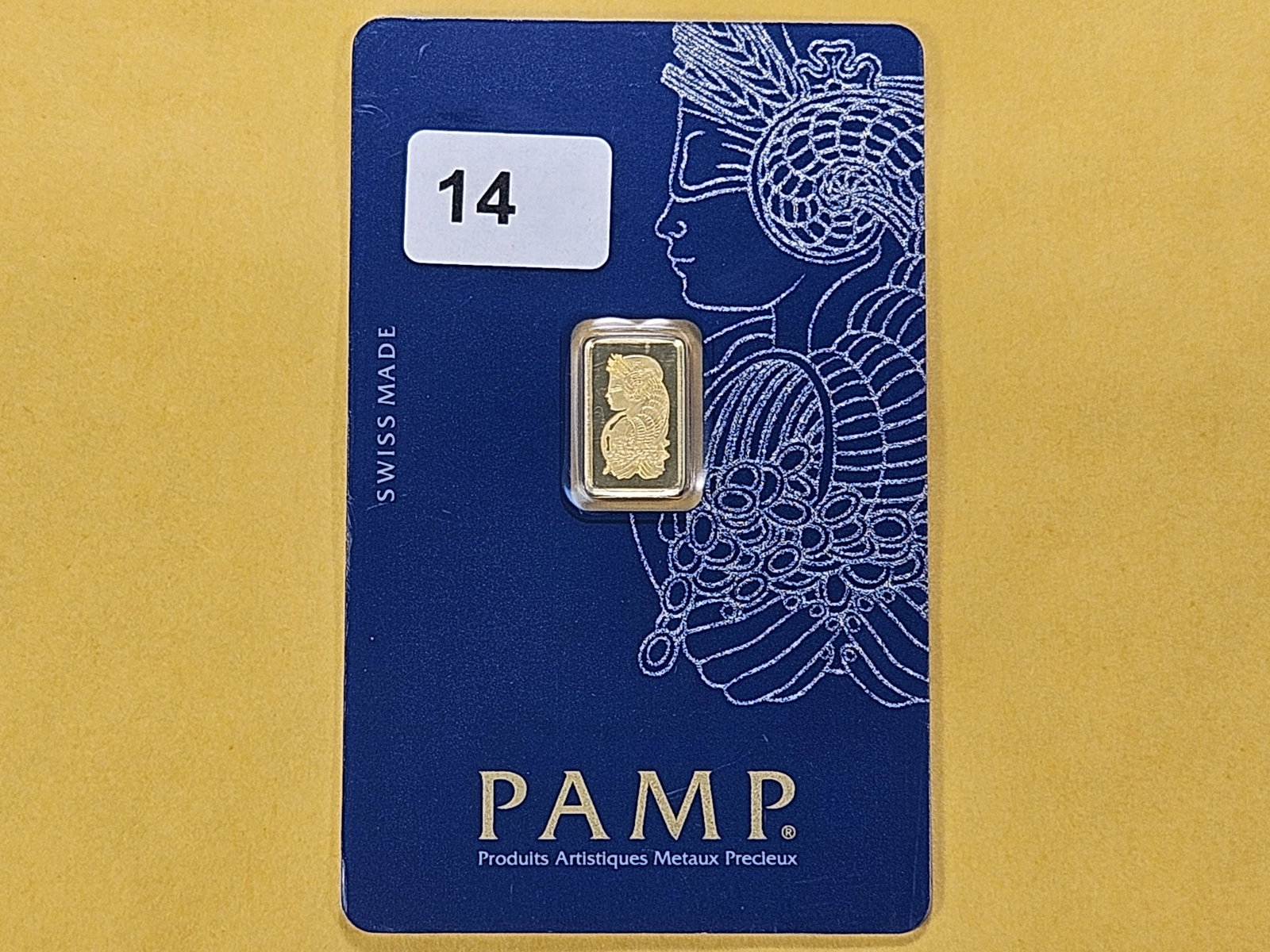 GOLD! PAMP Suisse 1 Gram .999 Fine Gold Bar - 2