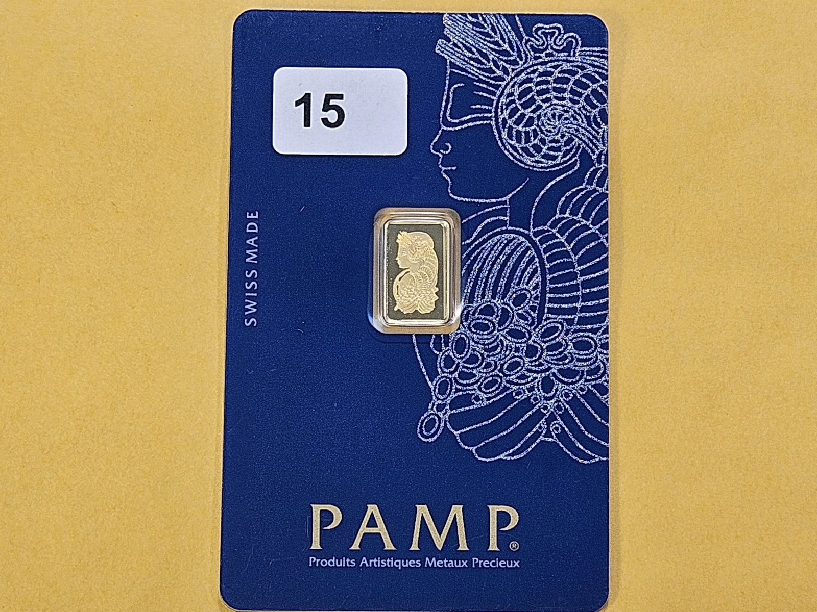GOLD! PAMP Suisse 1 Gram .999 Fine Gold Bar - 2