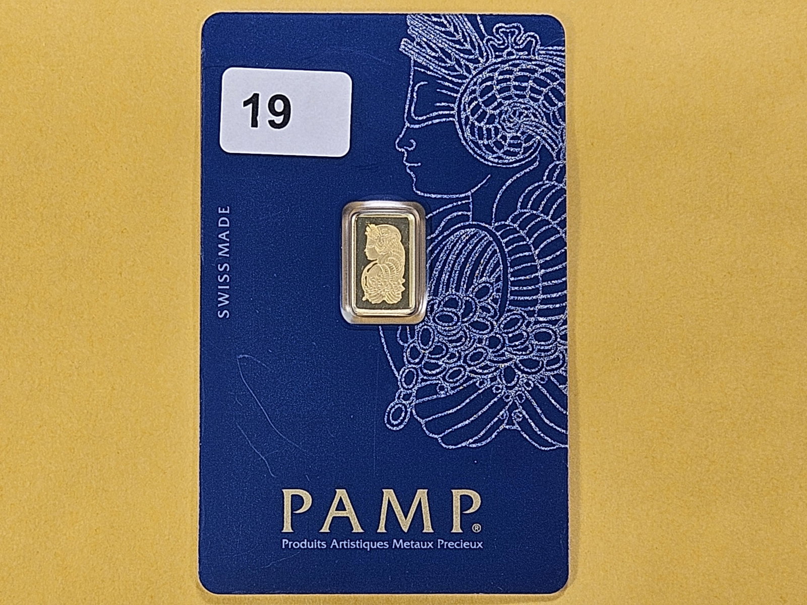 GOLD! PAMP Suisse 1 Gram .999 Fine Gold Bar - 2
