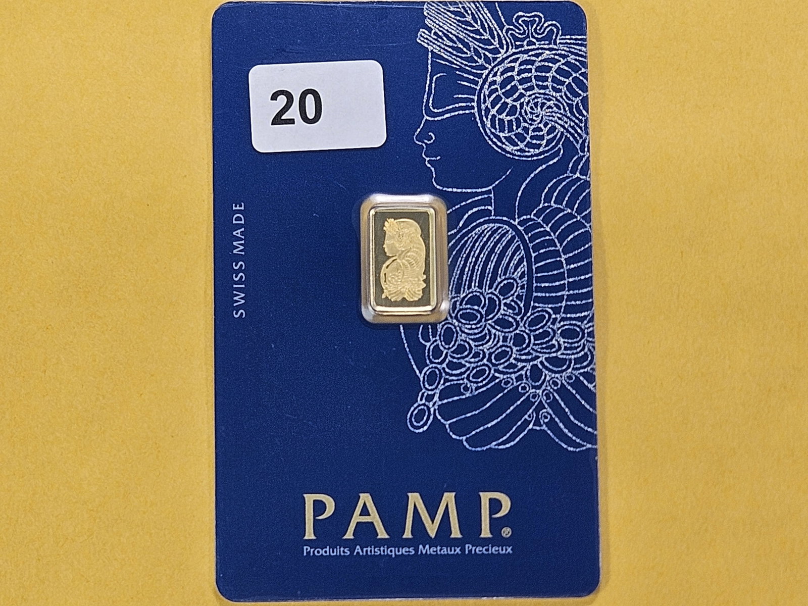 GOLD! PAMP Suisse 1 Gram .999 Fine Gold Bar - 2