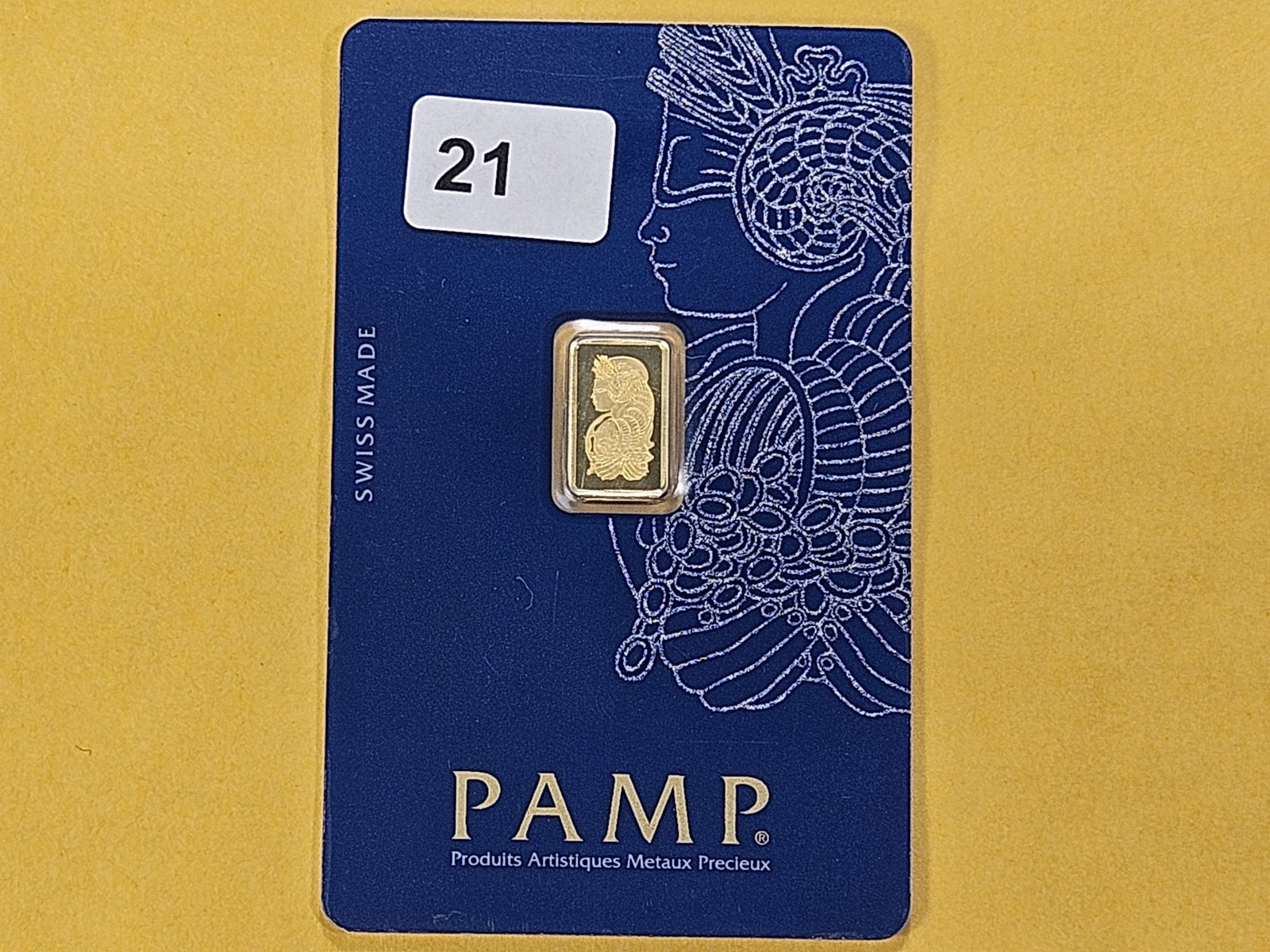 GOLD! PAMP Suisse 1 Gram .999 Fine Gold Bar - 2