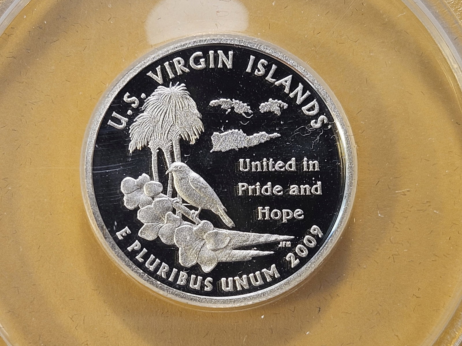PERFECT! Two ANACS 2009-S Washington Silver Quarters in Proof 70 Deep Cameo - 3
