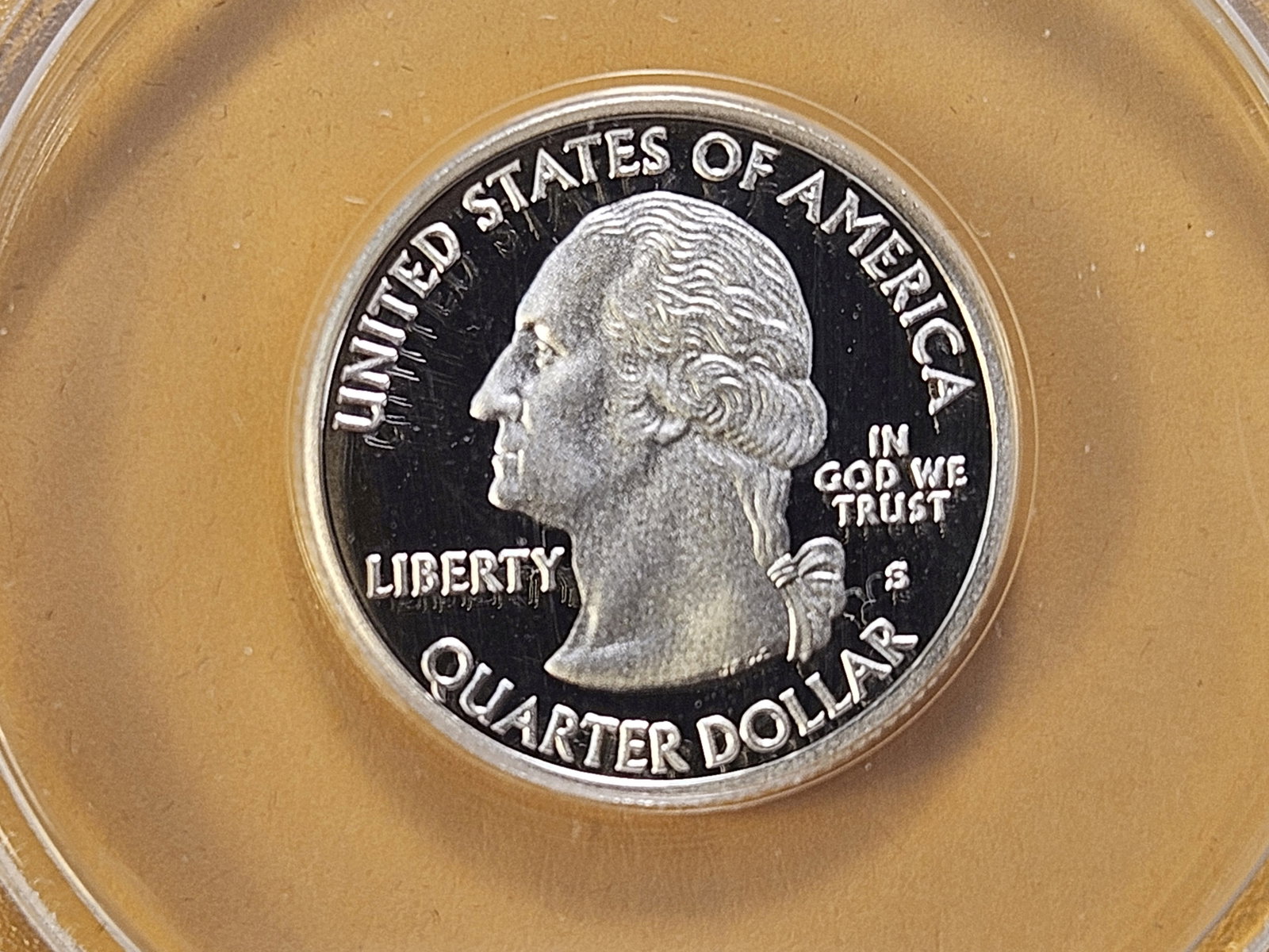 PERFECT! Two ANACS 2009-S Washington Silver Quarters in Proof 70 Deep Cameo - 6
