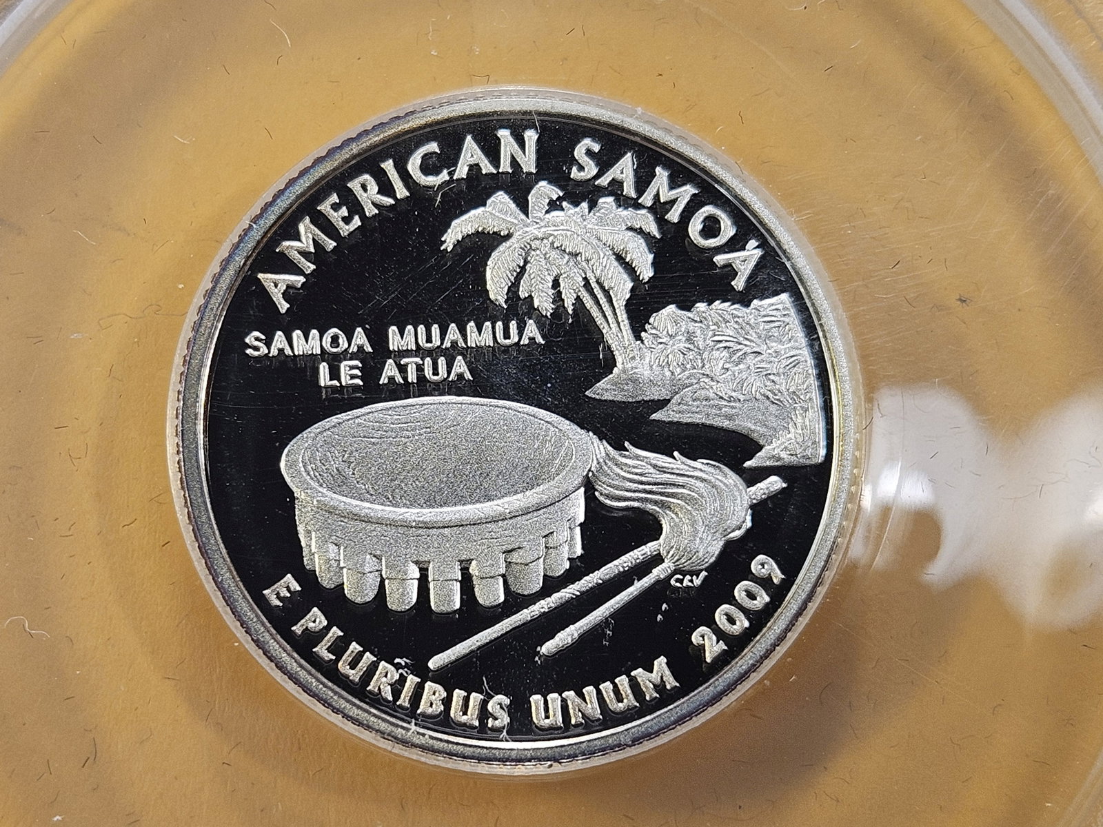 PERFECT! Two ANACS 2009-S Washington Silver Quarters in Proof 70 Deep Cameo - 3