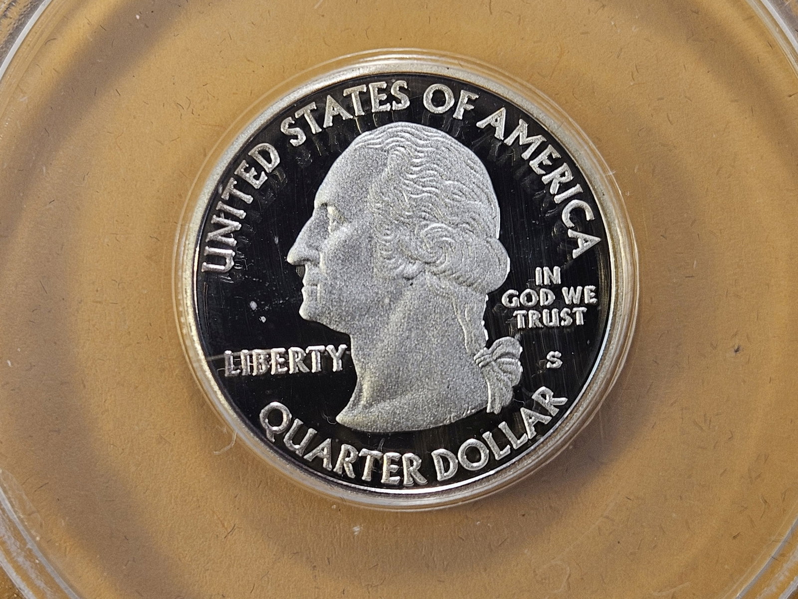 PERFECT! Two ANACS 2009-S Washington Silver Quarters in Proof 70 Deep Cameo - 6