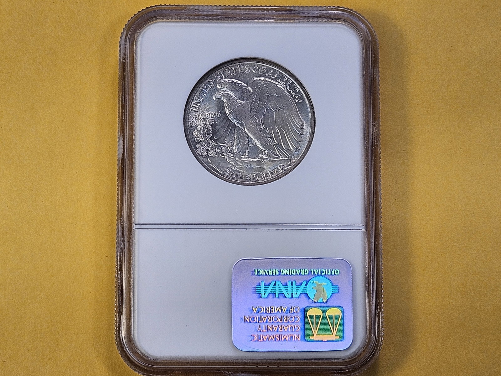 GEM! NGC 1942 Walking Liberty Silver Half Dollar in Mint State 65 - 3