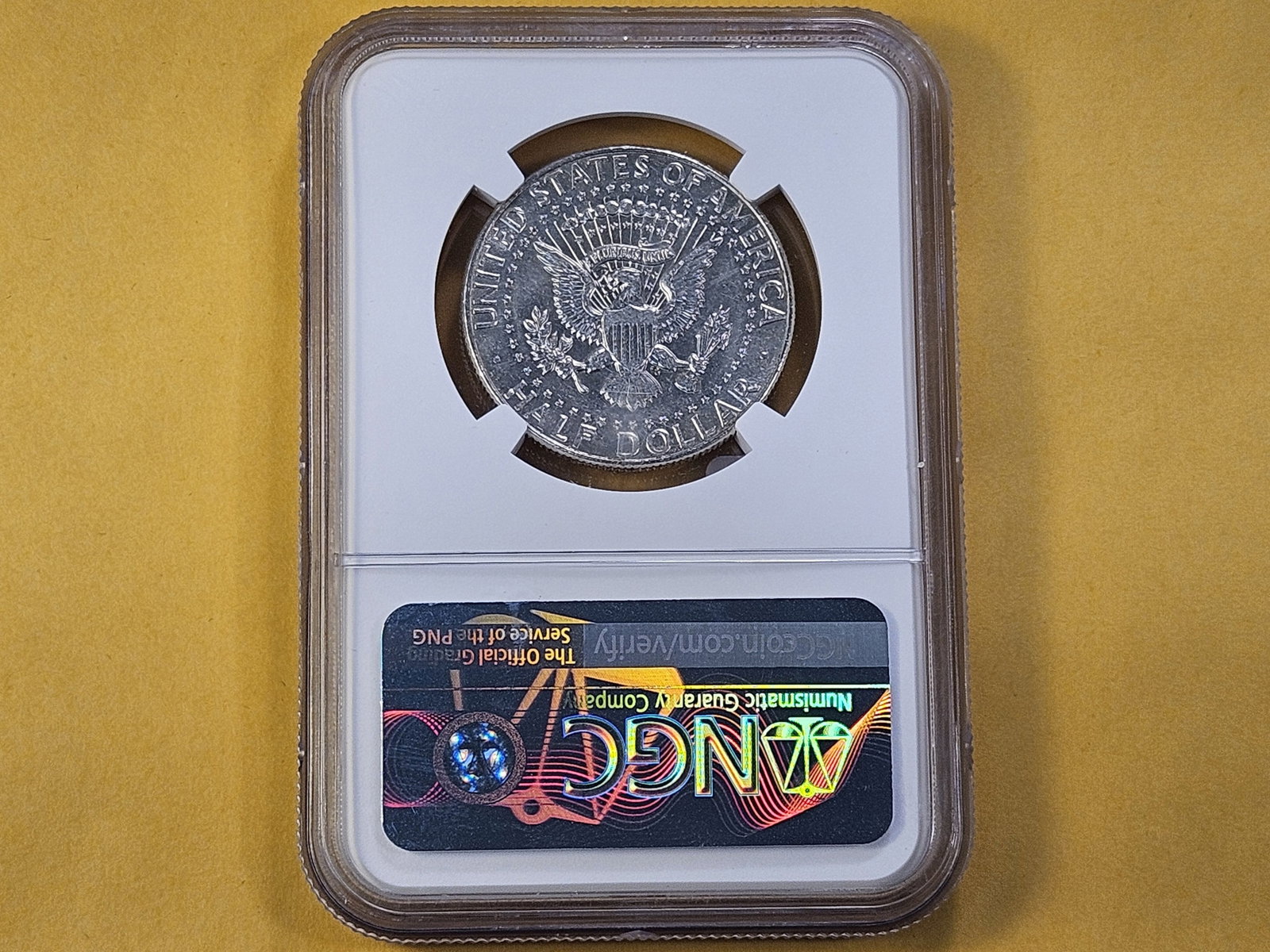 NGC 1966 Kennedy Silver Half Dollar in Genuine - 3
