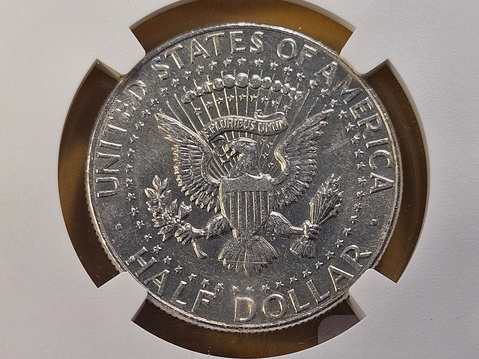 NGC 1966 Kennedy Silver Half Dollar in Genuine - 4