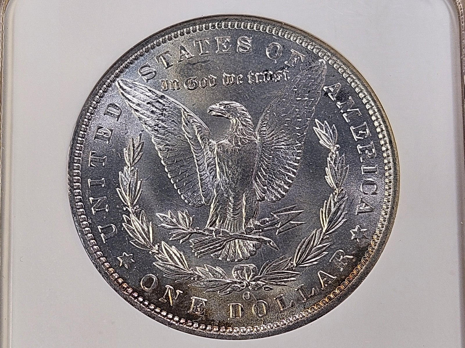 NGC 1888 Morgan Silver Dollar in Mint State 63 - 4