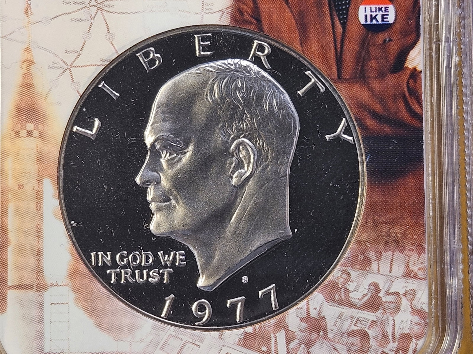 Two NGC Eisenhower Dollars in Proof 69 Ultra Cameo - 2