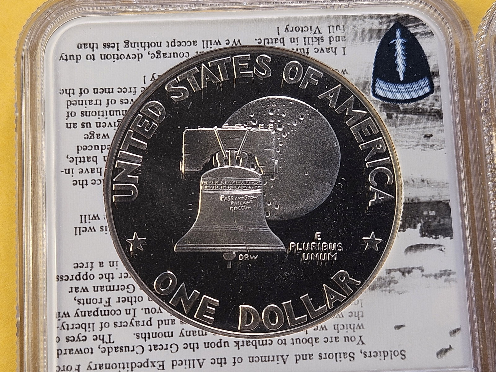 VARIETIES! Two NGC 1976-S Eisenhower Dollars in Proof 69 Ultra Cameo - 5
