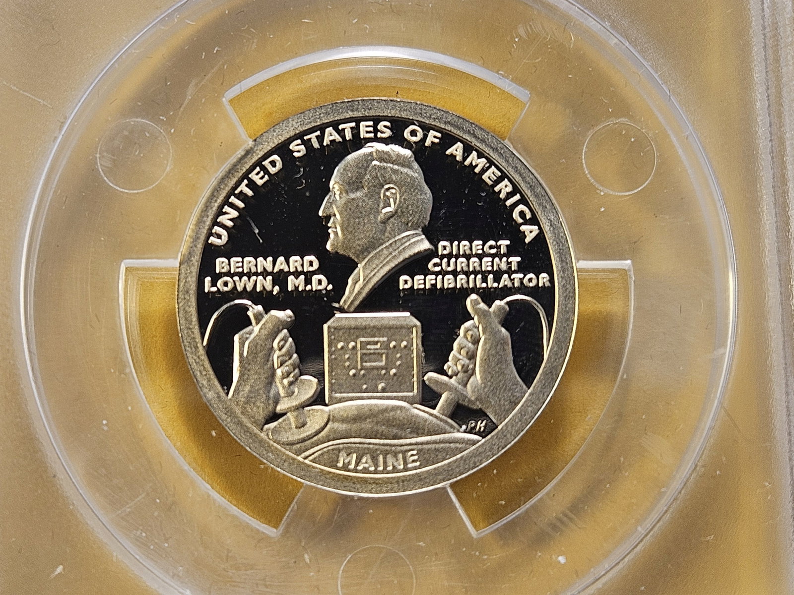 PERFECT! Two ANACS 2024-S Innovation Dollars in Proof 70 Deep Cameo with an NGC Eisenhower Dollar... - 3