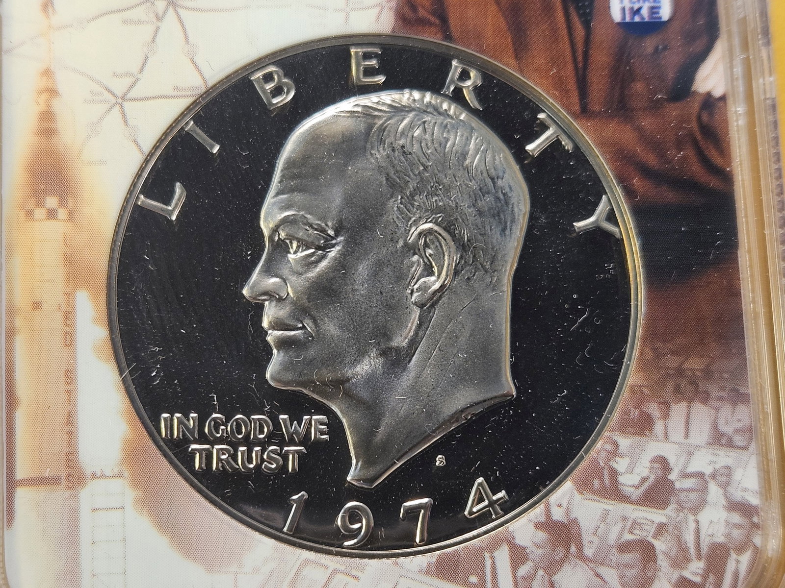 PERFECT! Two ANACS 2024-S Innovation Dollars in Proof 70 Deep Cameo with an NGC Eisenhower Dollar... - 4