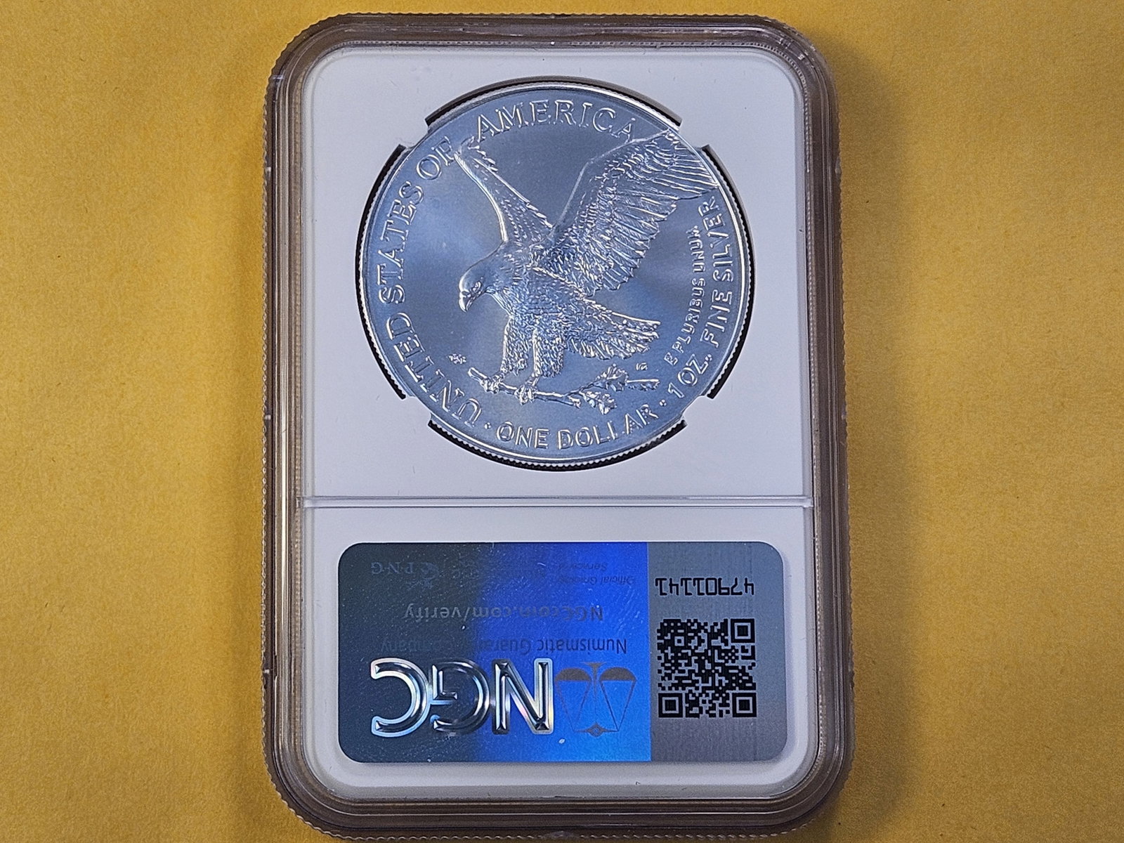 PERFECT! NGC 2024 American Silver Eagle in Mint State 70 - 3
