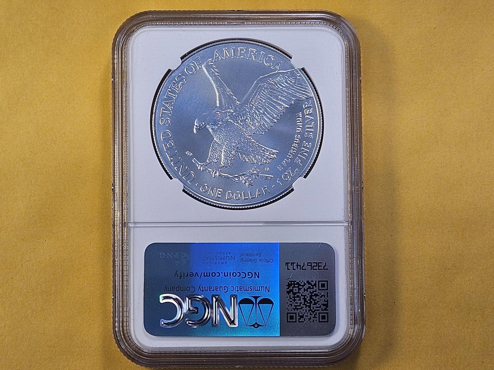 PERFECT! NGC 2024 American Silver Eagle in Mint State 70 - 3