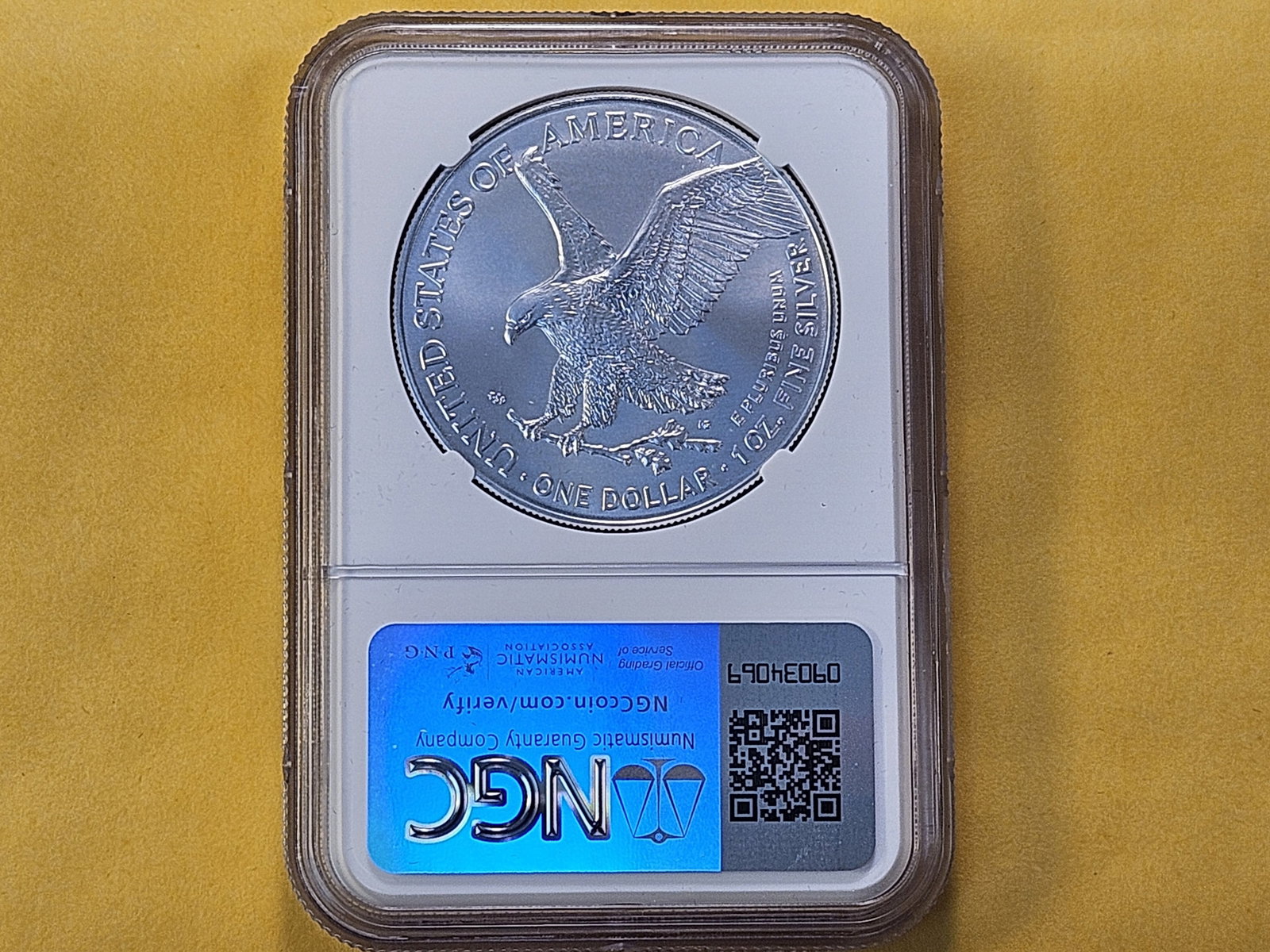 PERFECT! NGC 2024 American Silver Eagle in Mint State 70 - 3