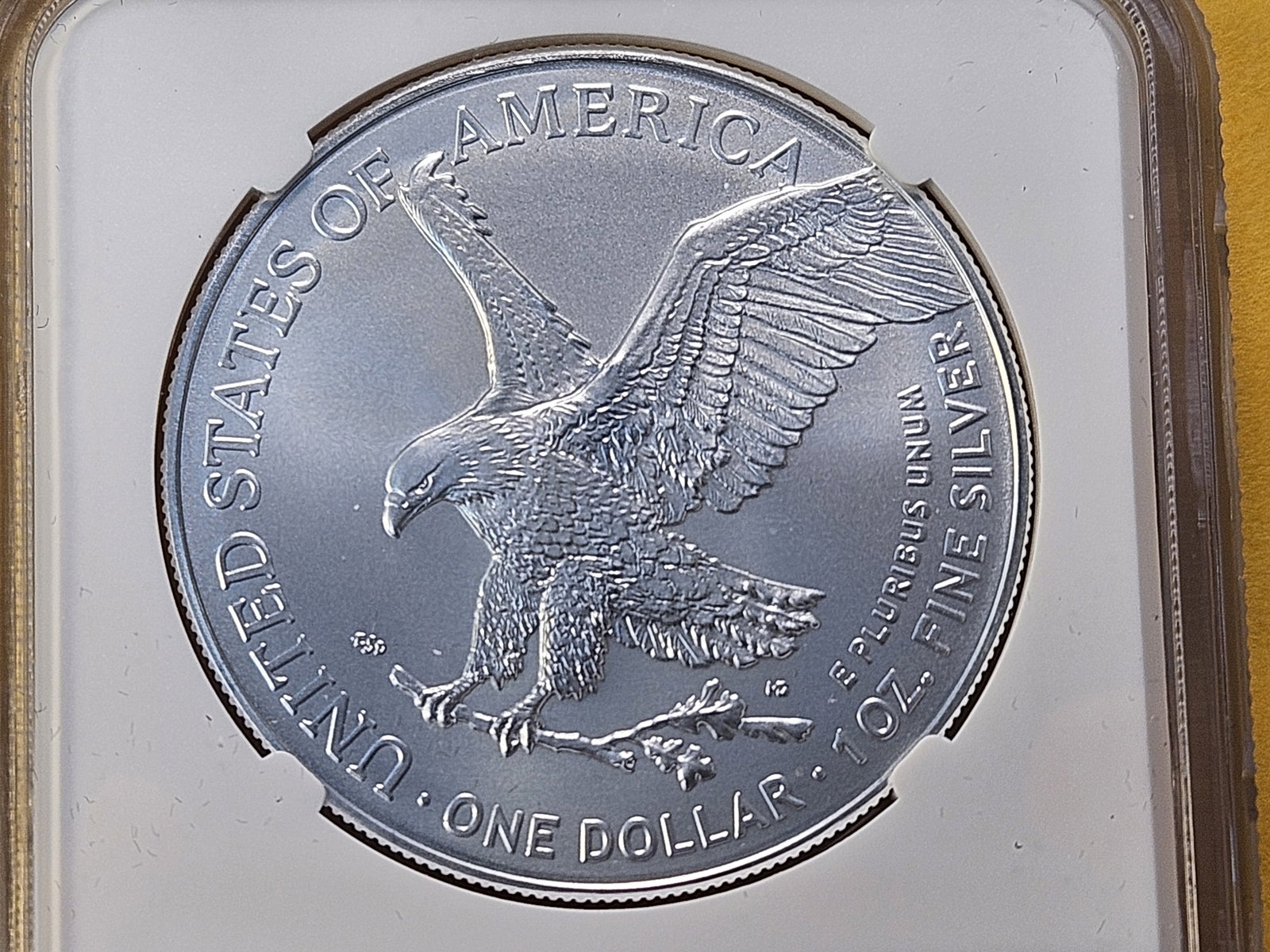 PERFECT! NGC 2024 American Silver Eagle in Mint State 70 - 4