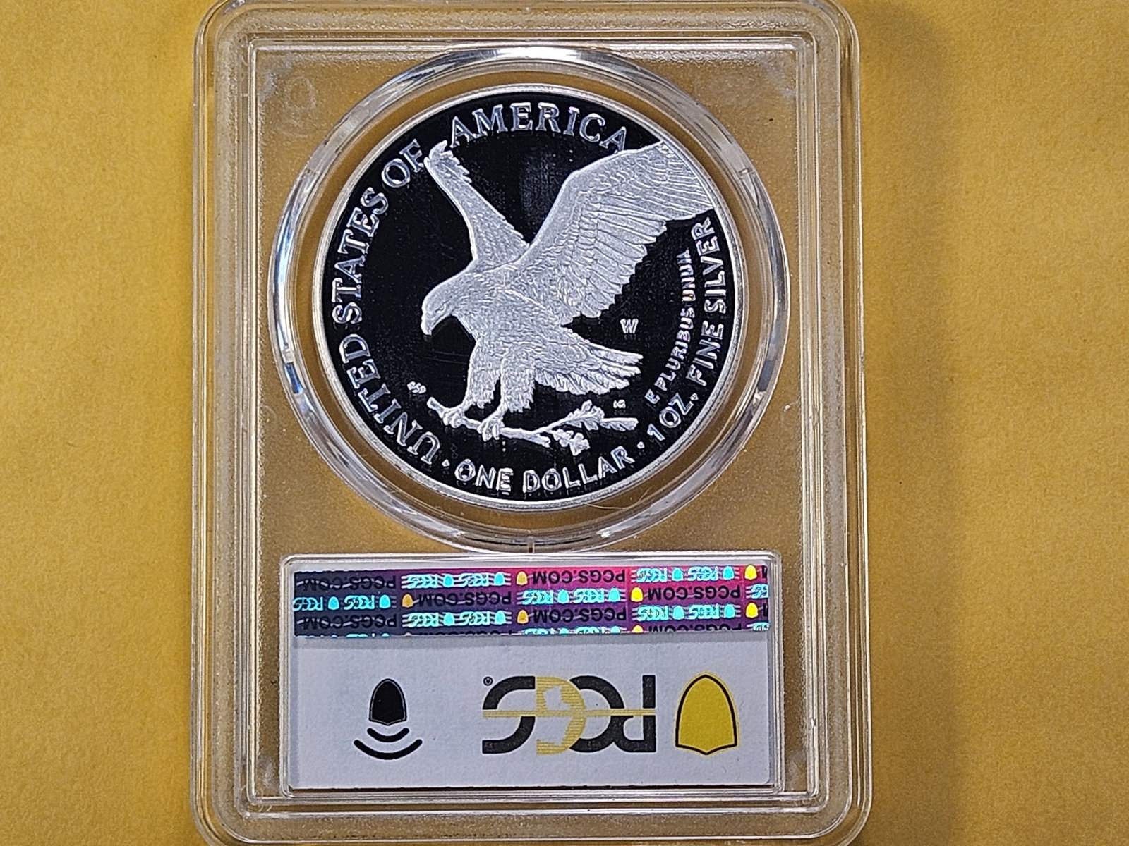 PERFECT! PCGS 2024-W American Silver Eagle in Proof 70 Deep Cameo - 3