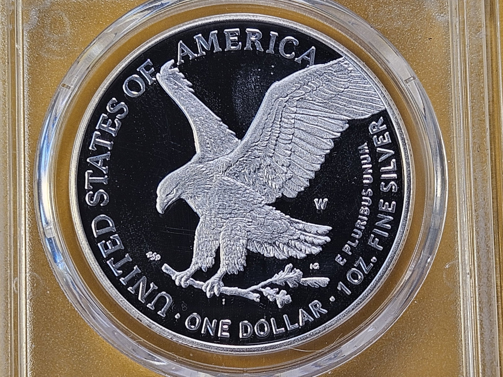 PERFECT! PCGS 2024-W American Silver Eagle in Proof 70 Deep Cameo - 4