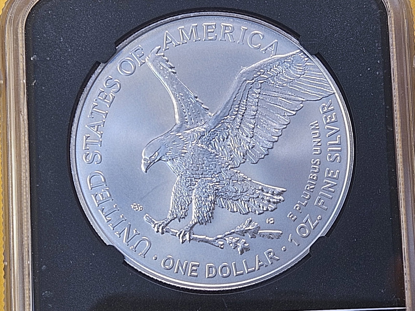 PERFECT! NGC 2024 American Silver Eagle in Proof 70 Deep Cameo - 4