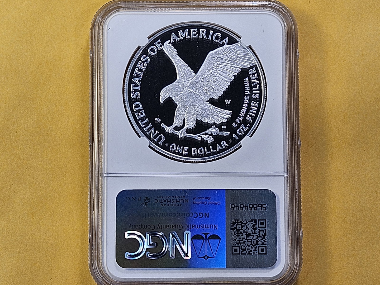 PERFECT! NGC 2025-W American Silver Eagle in Proof 70 Ultra Cameo - 3