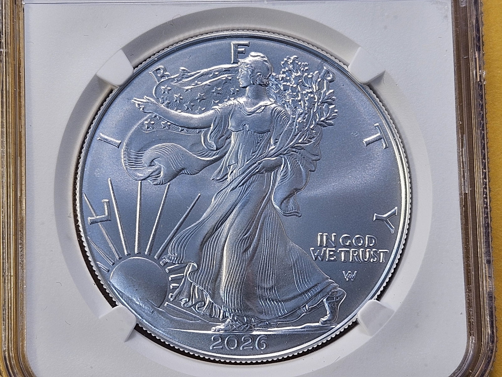 PERFECT! NGC 2026 American Silver Eagle in Mint State 70: Perfect Grade! First Releases Holder