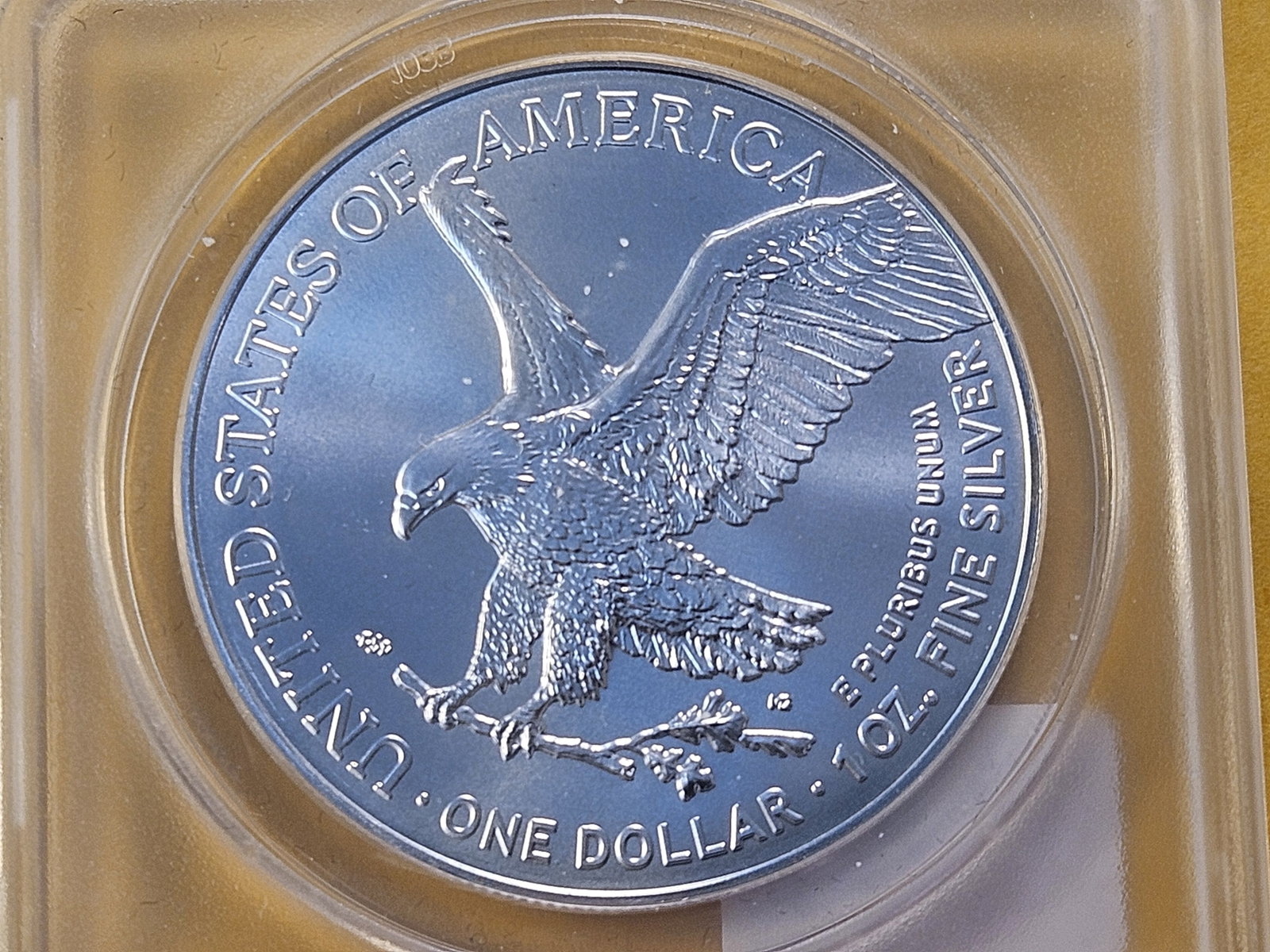 ANACS 2024 American Silver Eagle in Mint State 69 - 4