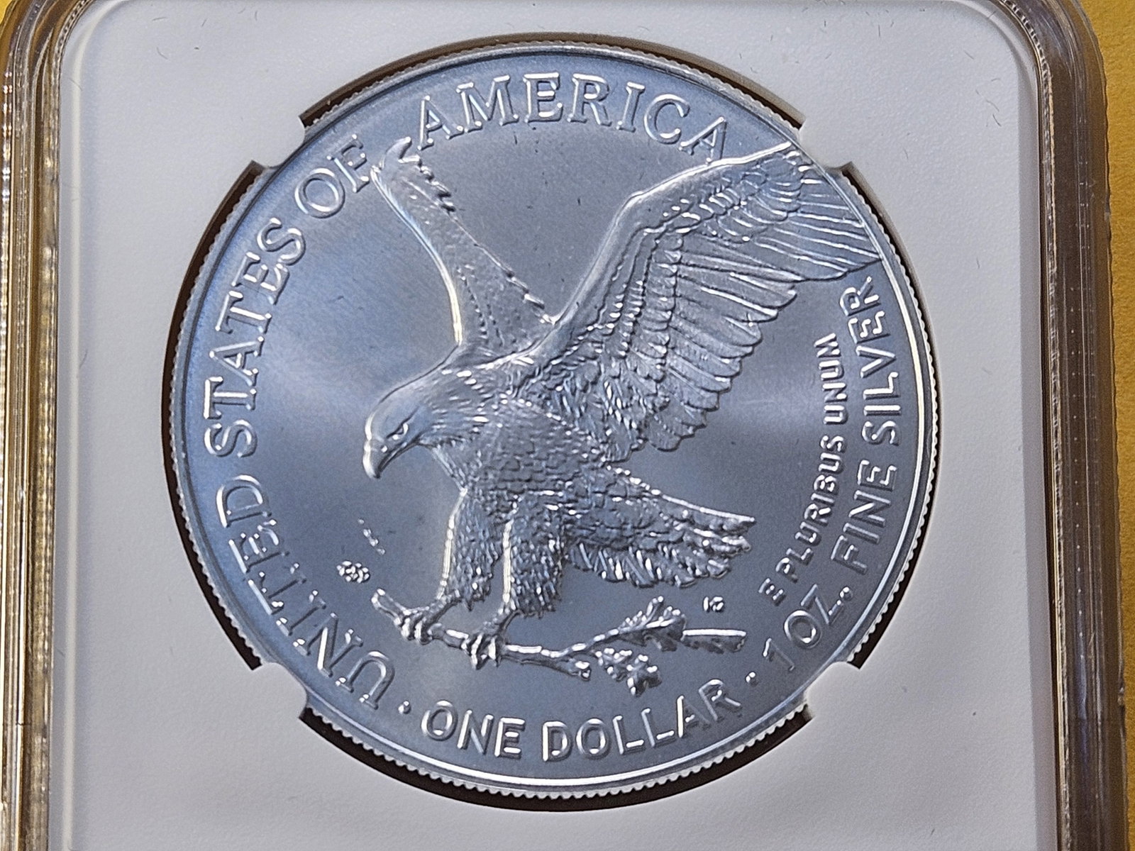 PERFECT! NGC 2025 American Silver Eagle in Mint State 70 - 4