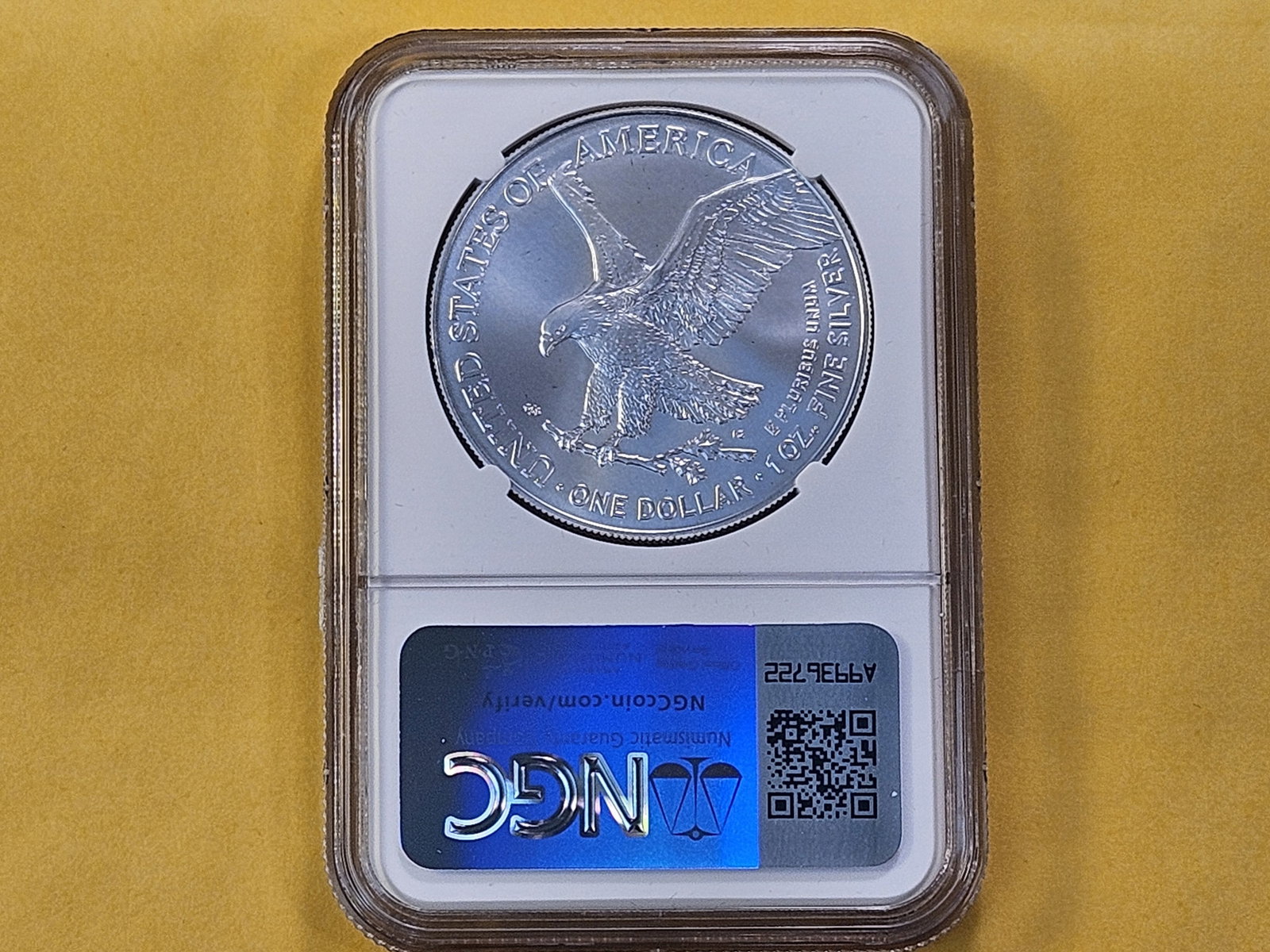 PERFECT! NGC 2025 American Silver Eagle in Mint State 70 - 3