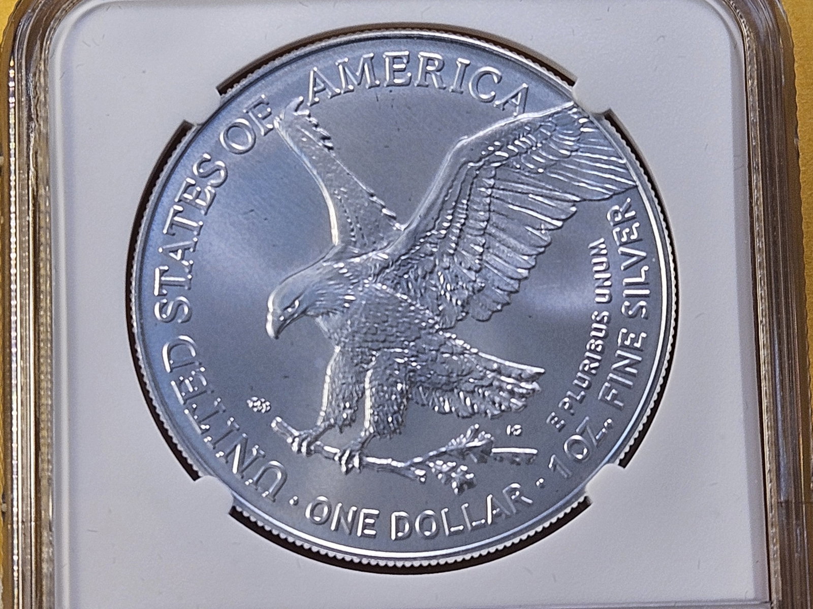 PERFECT! NGC 2025 American Silver Eagle in Mint State 70 - 4