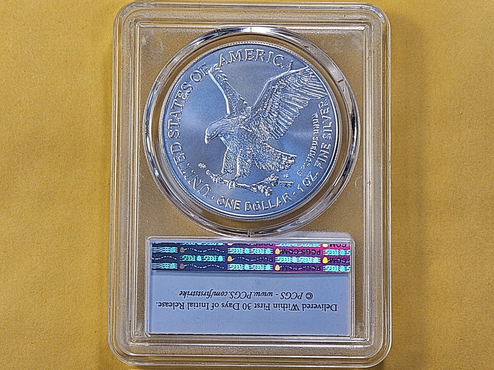 PERFECT! PCGS 2025 American Silver Eagle in Mint State 70 - 3