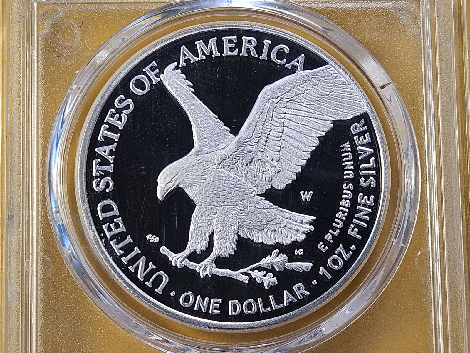 PERFECT! PCGS 2025-W American Silver Eagle in Proof 70 Deep Cameo - 4