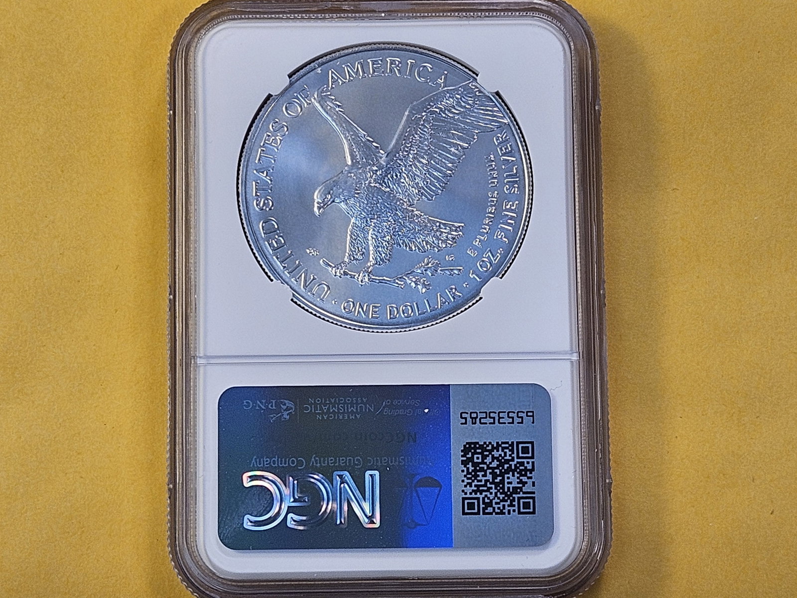 PERFECT! NGC 2024 American Silver Eagle in Mint State 69 - 3