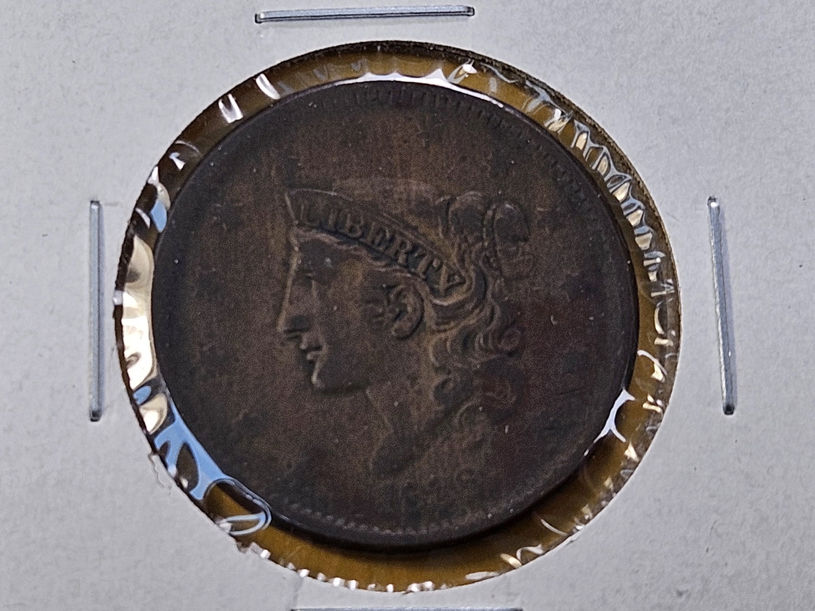 Two Circulated US Large Cents - 3