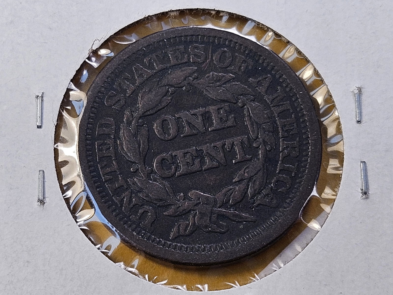 Two Circulated US Large Cents - 5