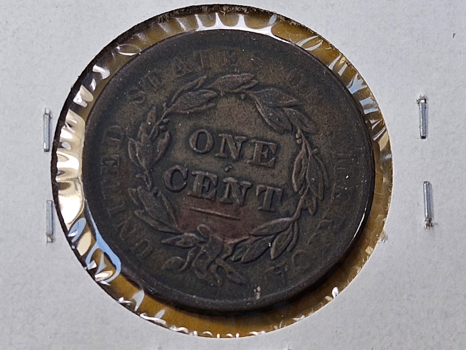 Two Circulated US Large Cents - 6