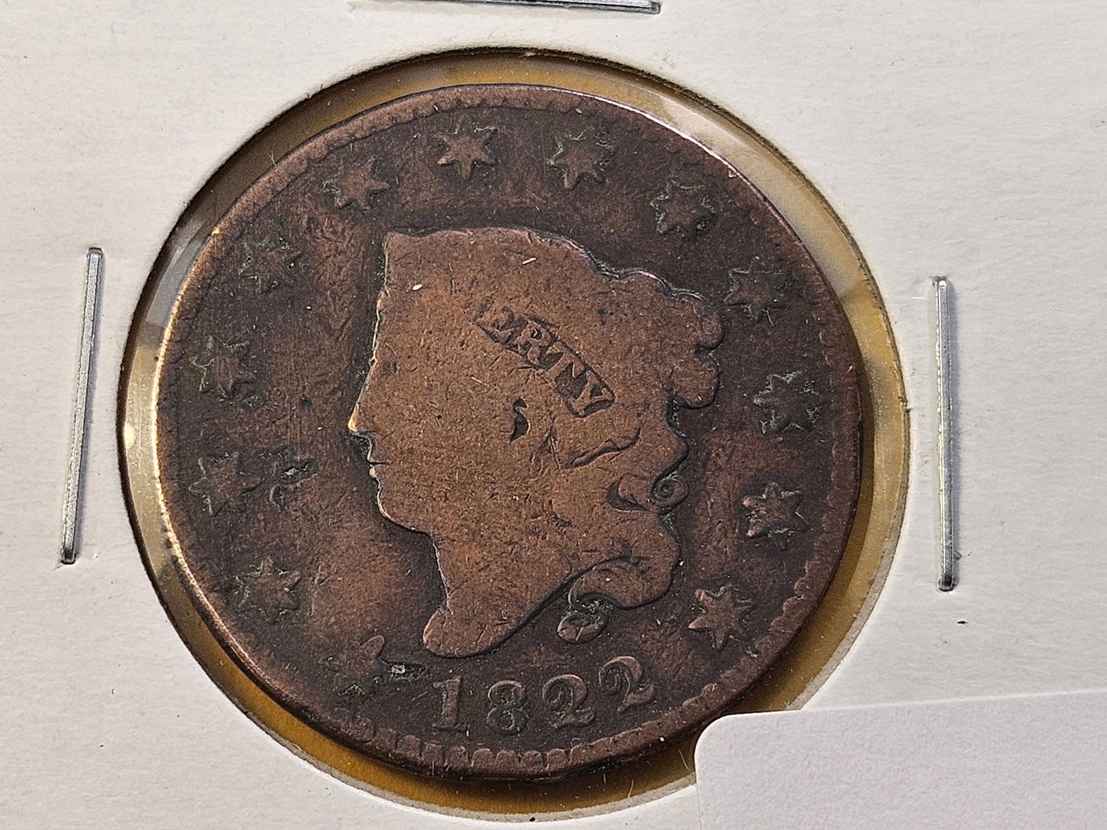 Two Circulated US Large Cents - 2