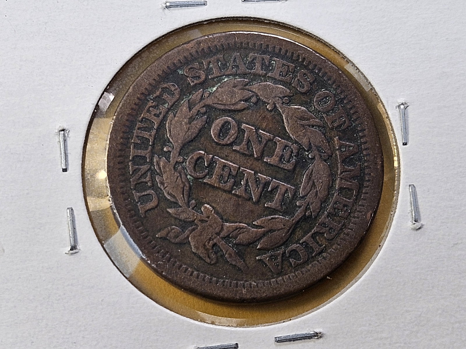 Two Circulated US Large Cents - 6