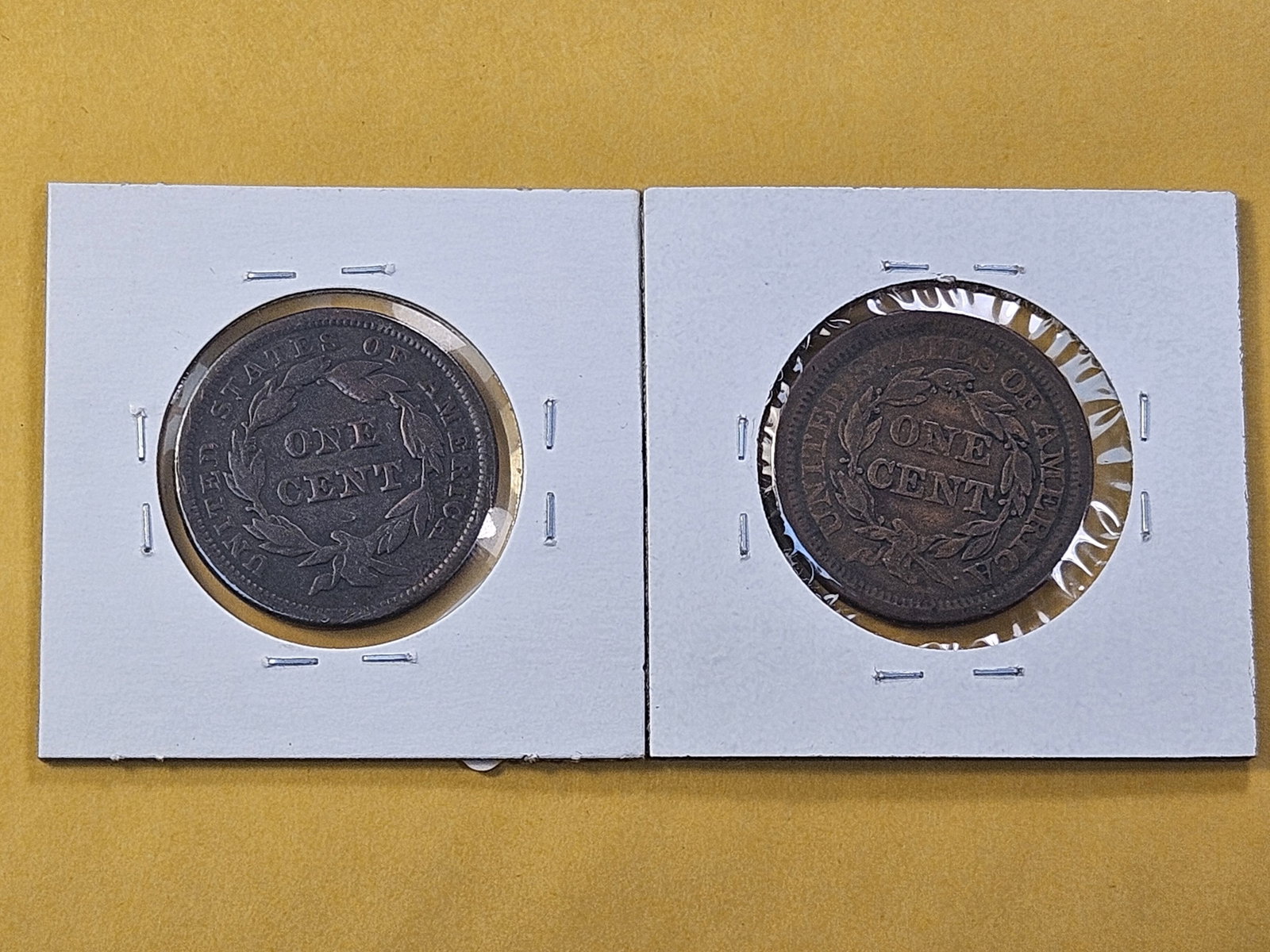Two Braided Hair Large Cents - 4
