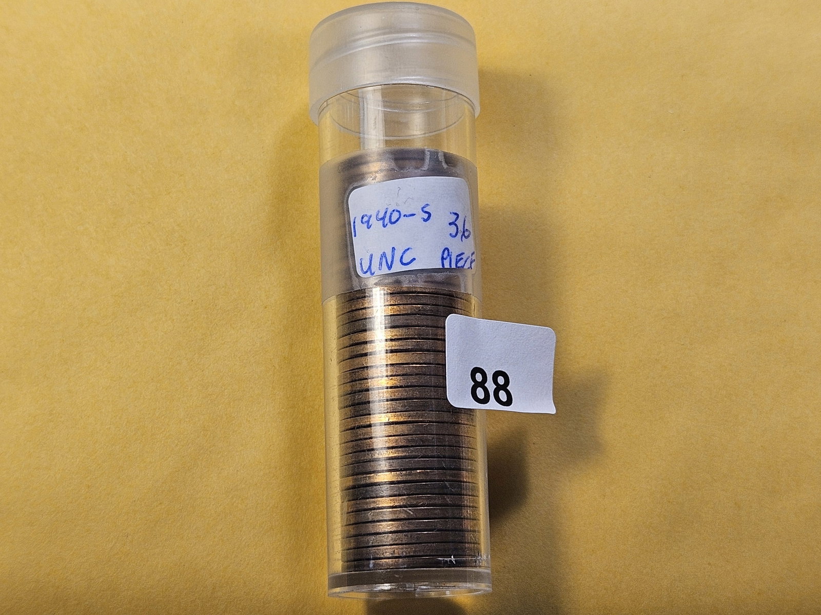 Partial Roll of Brilliant Uncirculated 1940-S Wheat Cents - 5