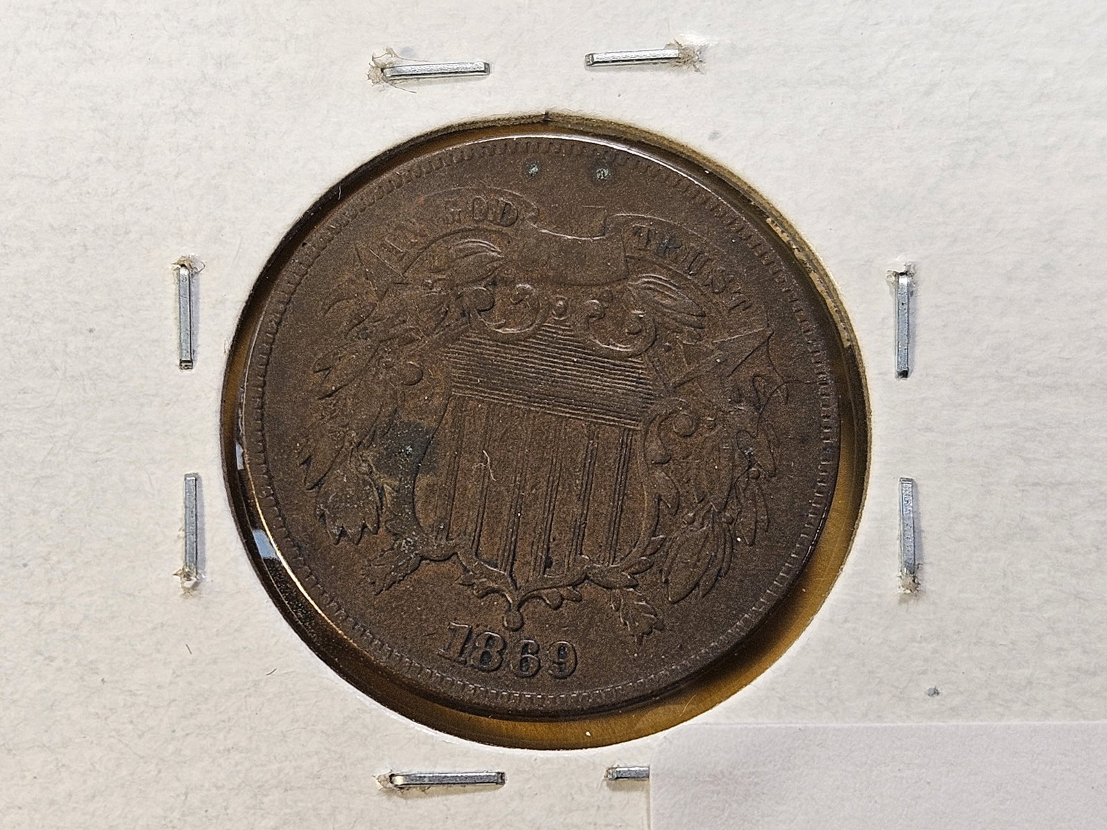 Three Circulated Two Cent Pieces - 2