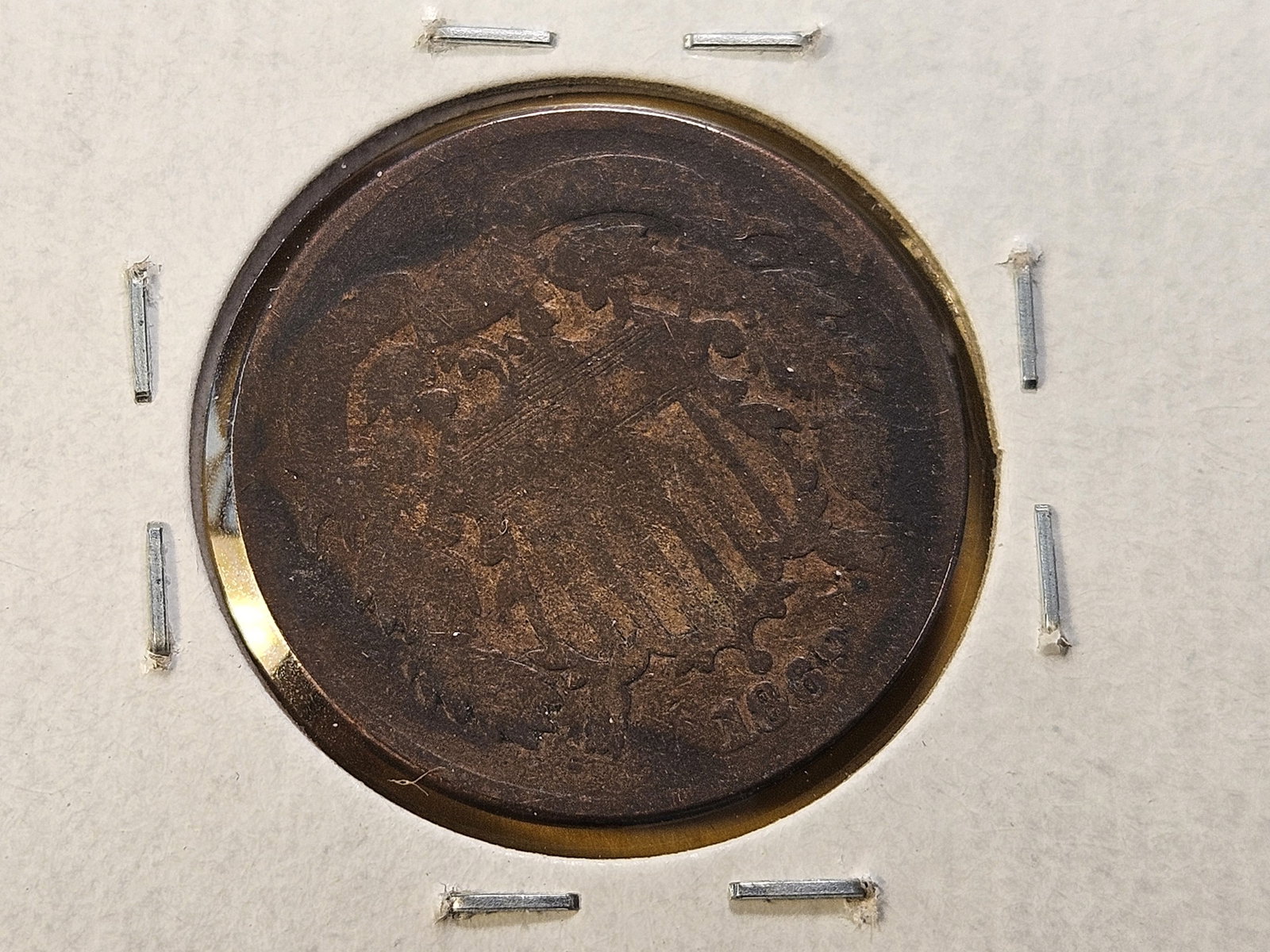 Three Circulated Two Cent Pieces - 4